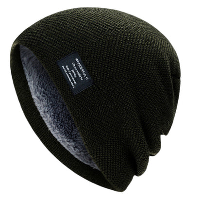 Pandaize's Unisex Life Is A Journey Knitted Beanie - Stylish Winter Headwear
