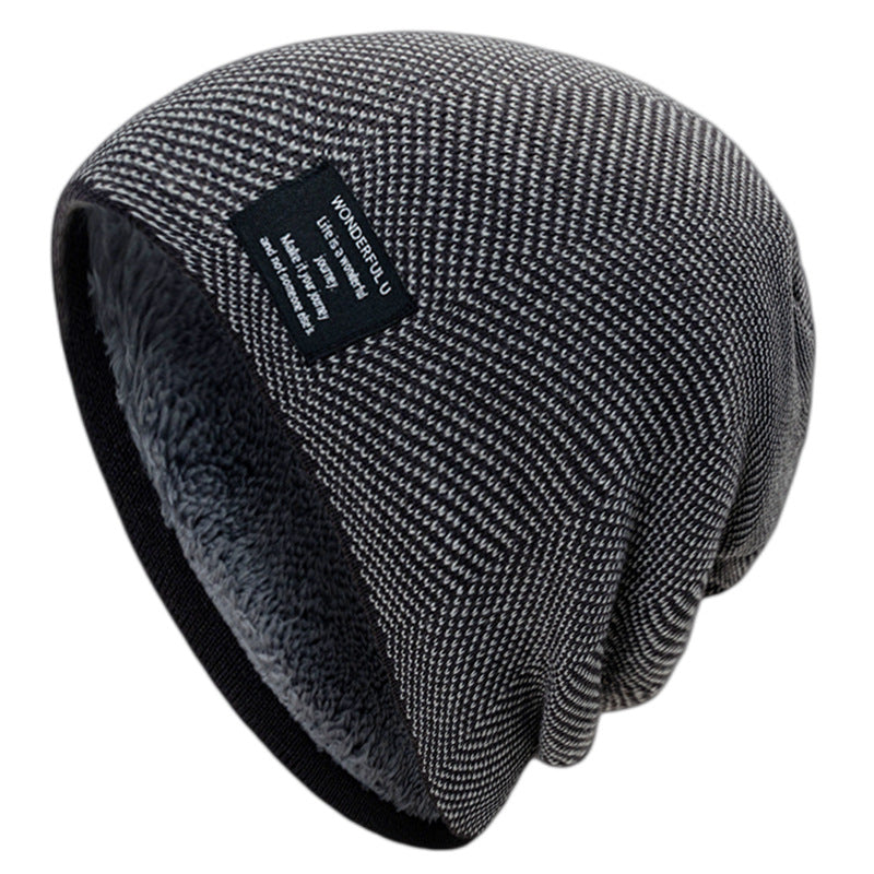Pandaize's Unisex Life Is A Journey Knitted Beanie - Stylish Winter Headwear