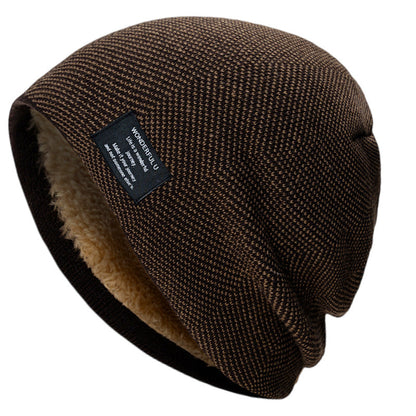 Pandaize's Unisex Life Is A Journey Knitted Beanie - Stylish Winter Headwear