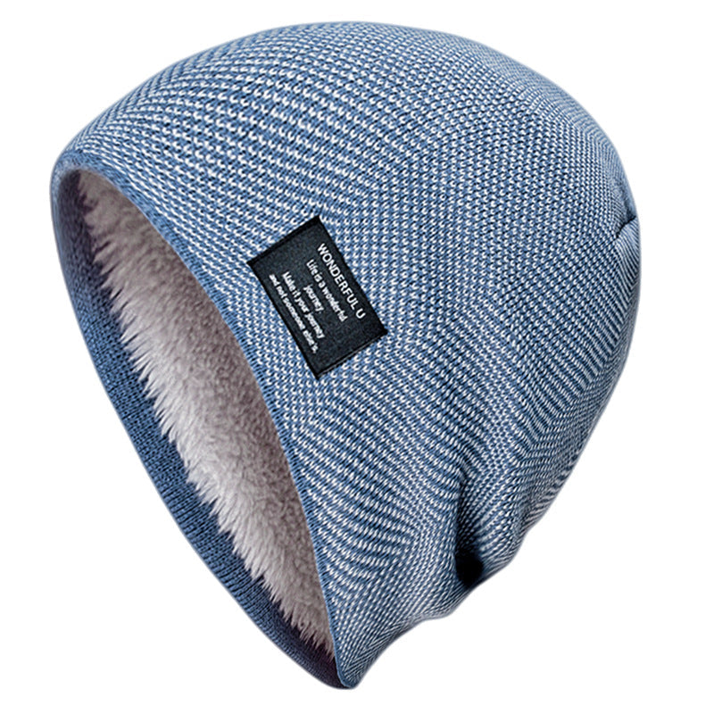 Pandaize's Unisex Life Is A Journey Knitted Beanie - Stylish Winter Headwear
