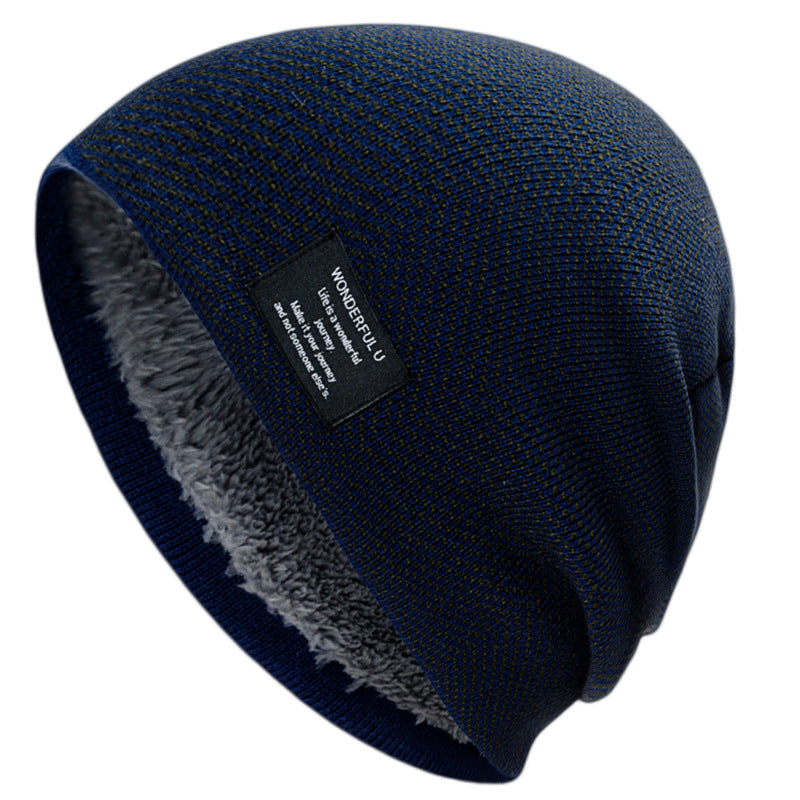 Pandaize's Unisex Life Is A Journey Knitted Beanie - Stylish Winter Headwear