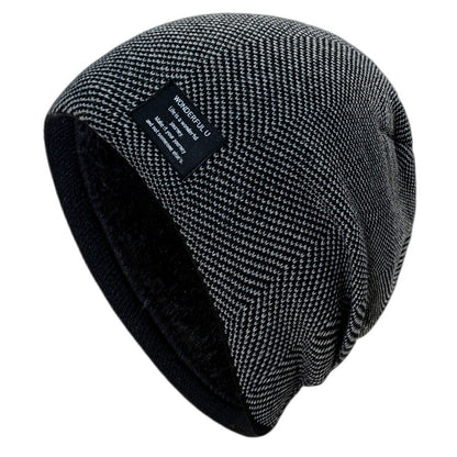 Pandaize's Unisex Life Is A Journey Knitted Beanie - Stylish Winter Headwear