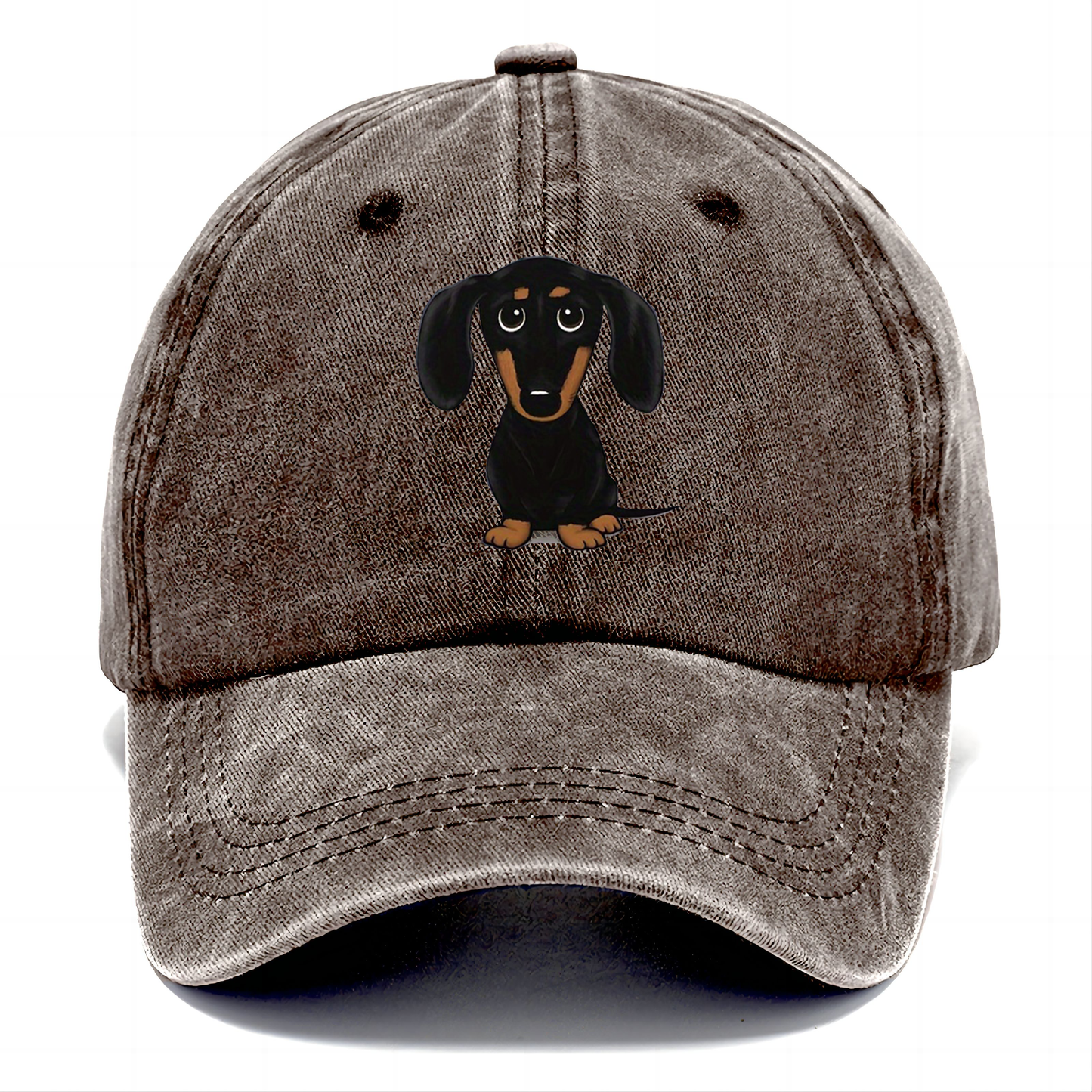 Retro Dachshund Classic Cap