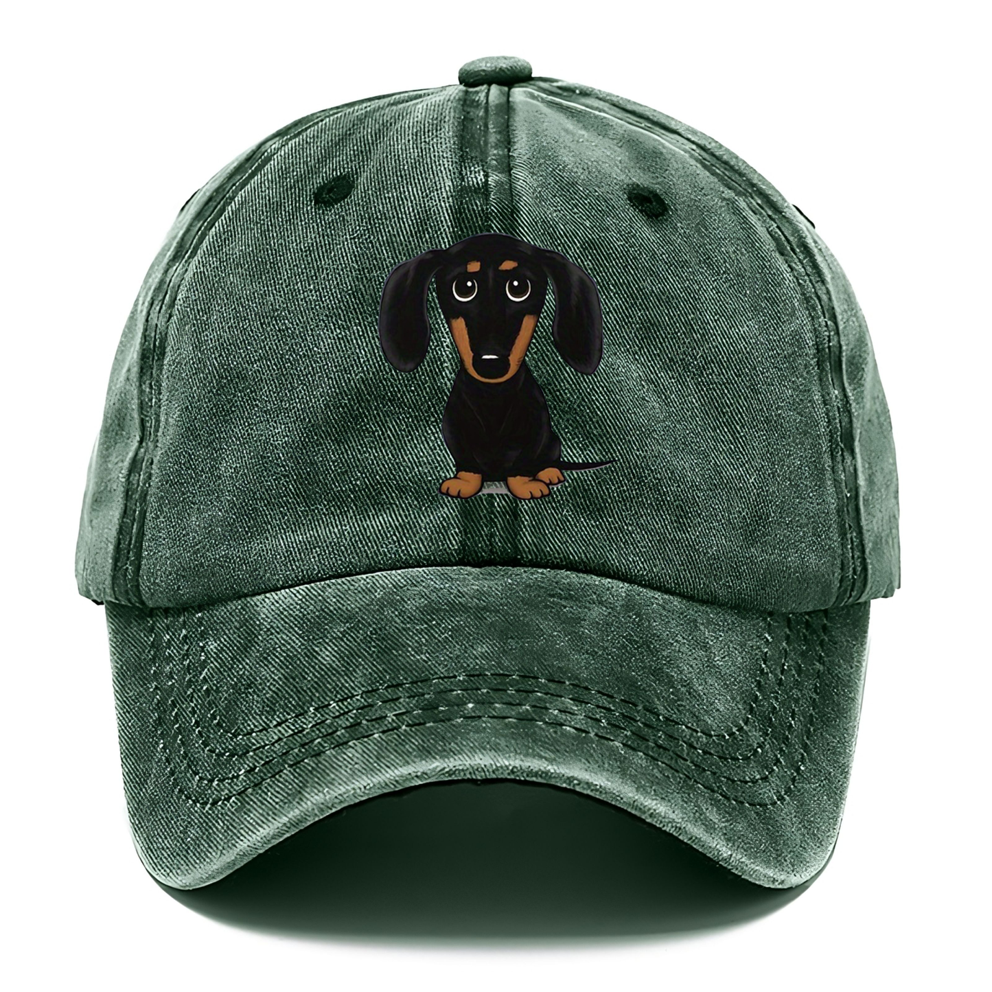 Retro Dachshund Classic Cap