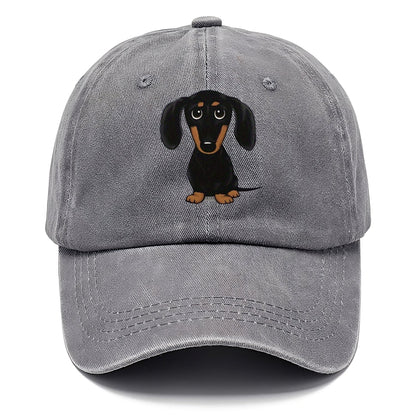 Retro Dachshund Classic Cap